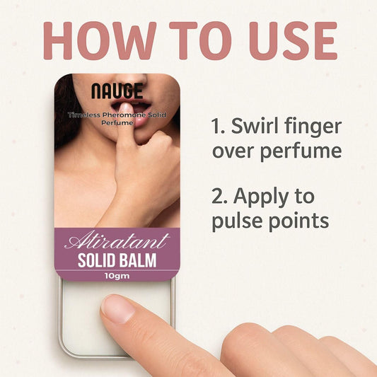 NAUGE Pheromone Solid Perfume Balm (10g)
